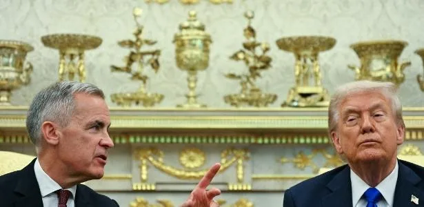 Em meio a guerra comercial, Trump diz que 'desequilíbrio' do dólar canadense é 'inaceitável'