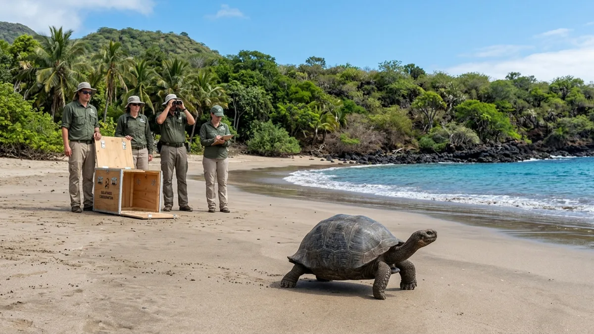 Animal extremamente raro volta a uma ilha depois de 180 anos e conservacionistas celebram uma das maiores restaurações do arquipélago