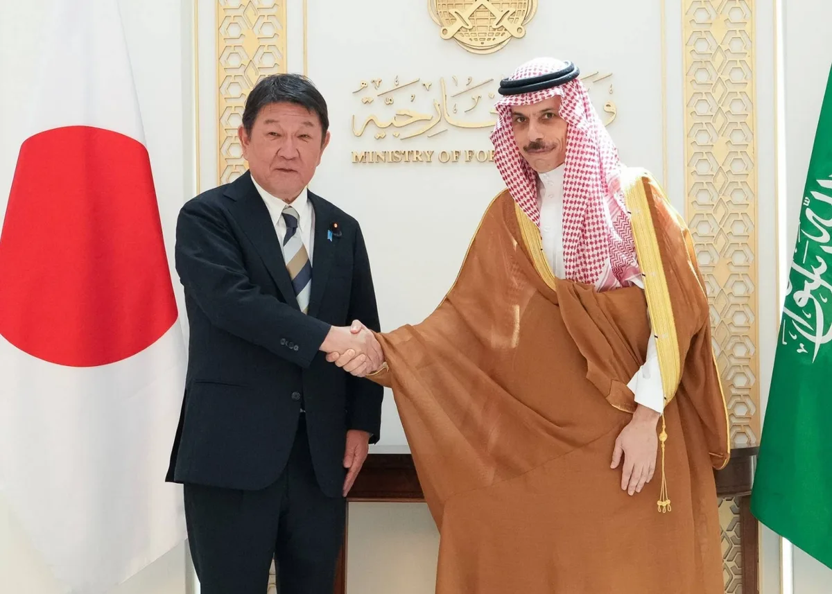 Japan and Saudi Arabia agree on importance of safe Hormuz passage without costs