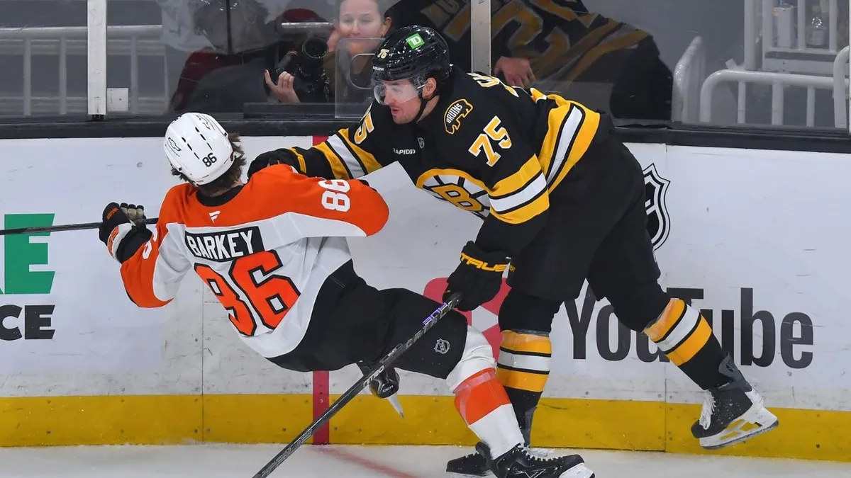 Flyers’ season-opening skid hits six in blowout loss to Bruins