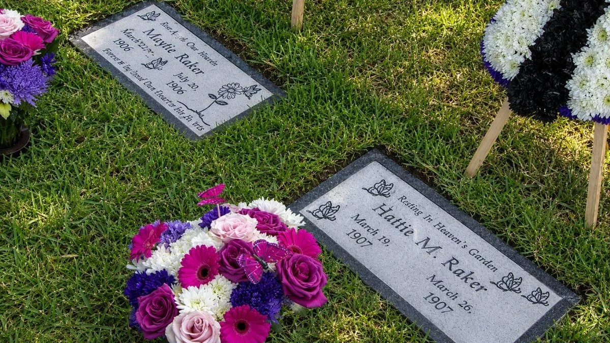 A four-month-old baby finally gets a headstone at her grave 120 years later