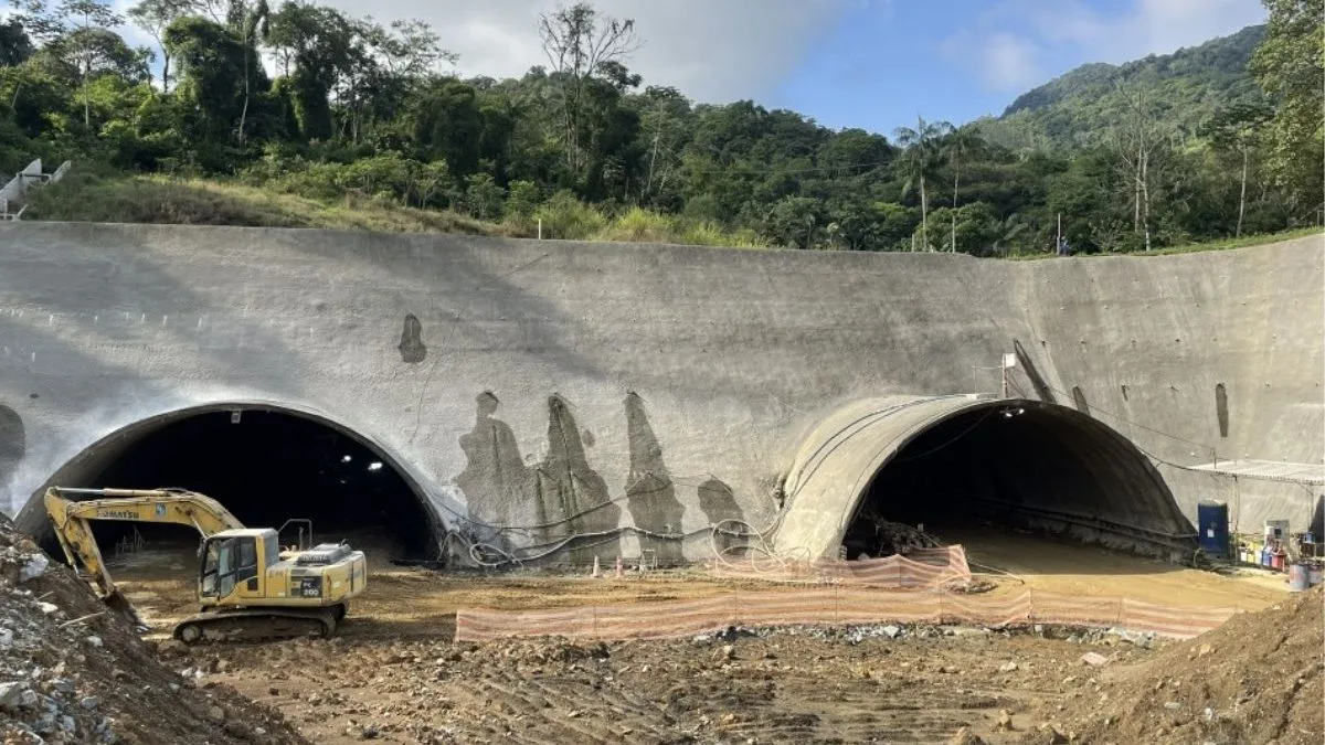 Megatúnel de R$ 228 milhões avança na BR-280; lote já teve 82% da verba utilizada