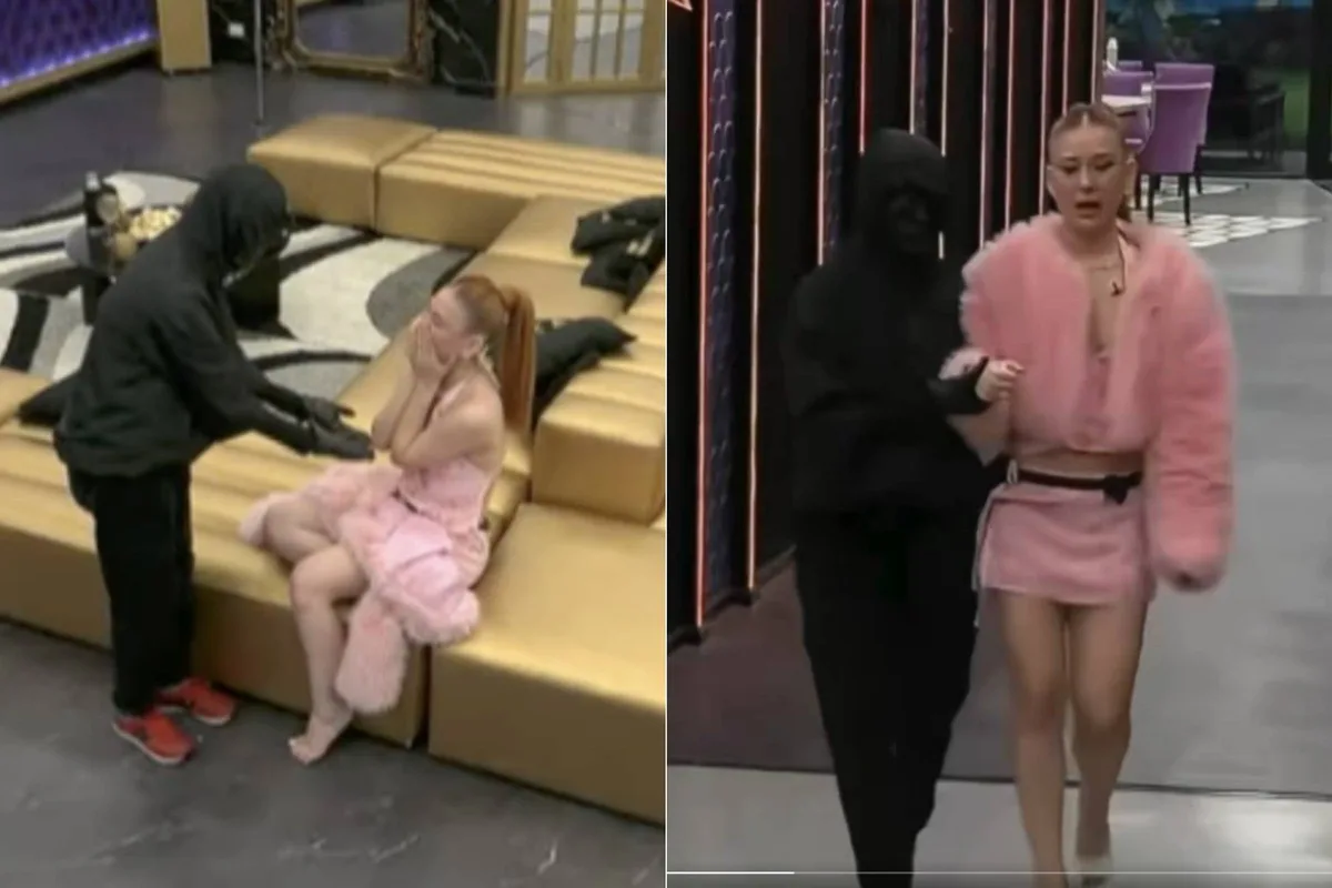 Brasileira é expulsa do 'Big Brother' da Argentina, se recusa a sair e é retirada por segurança