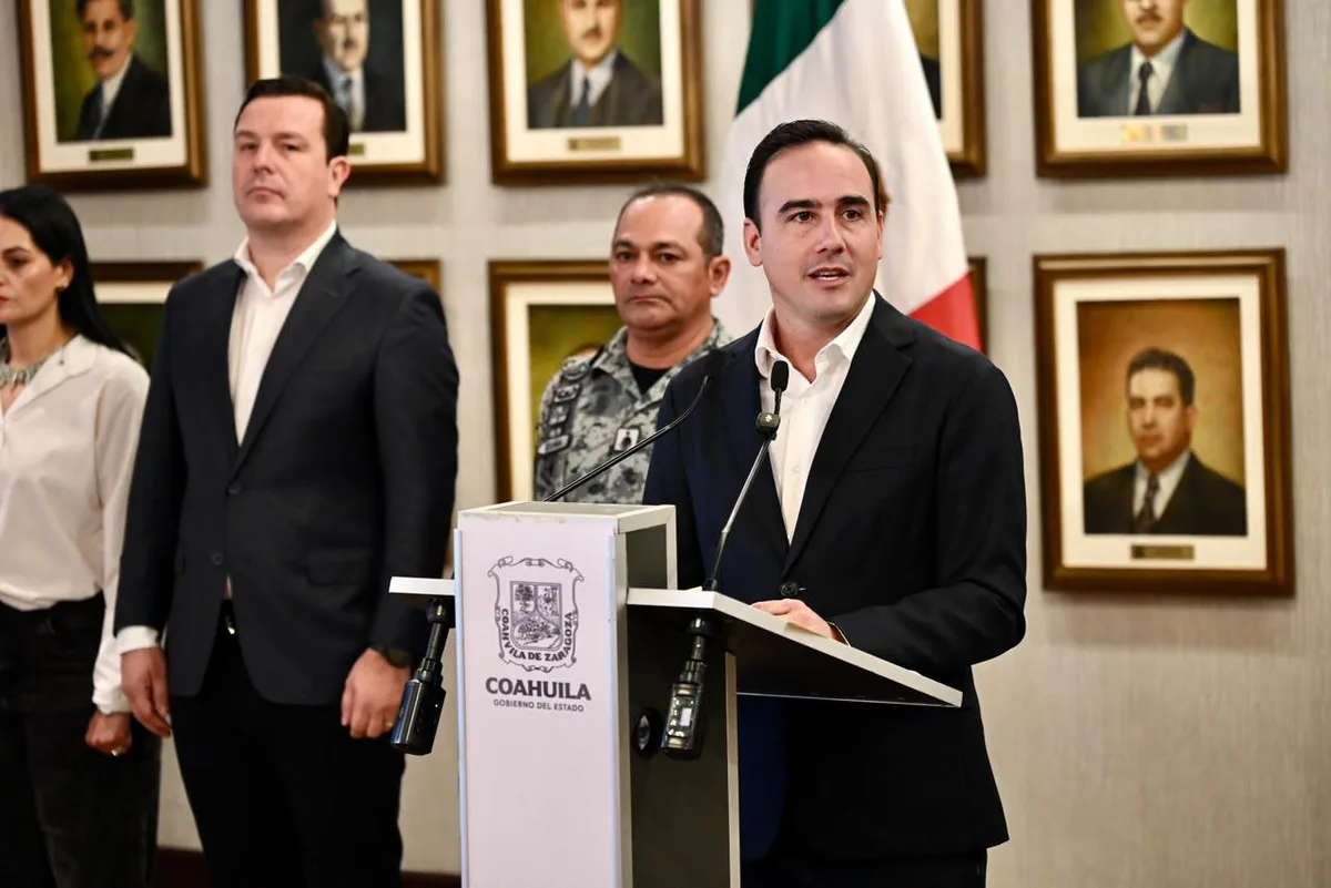 ‘Por primera vez en la historia, Coahuila queda como el estado más seguro del país’: Manolo Jiménez