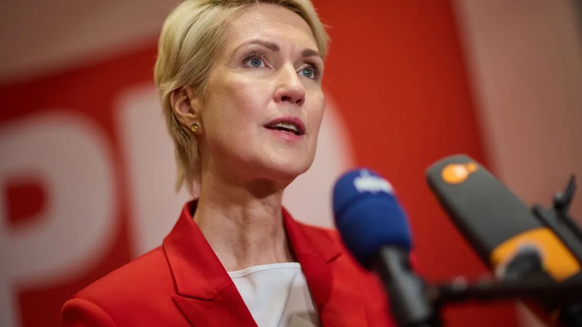 Regierung: Schwesig nennt Angriffe der Union auf Bas „unmenschlich“
