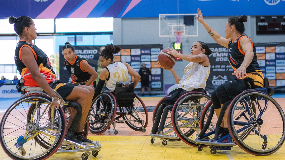 Vale título: time capixaba está na final do Brasileiro de Basquete em Cadeira de Rodas