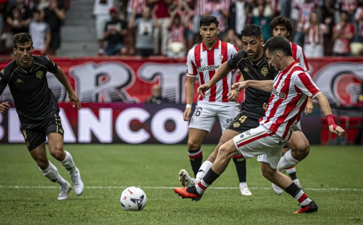 Real Sporting - CE Sabadell, en directo: LaLiga Hypermotion, hoy en vivo