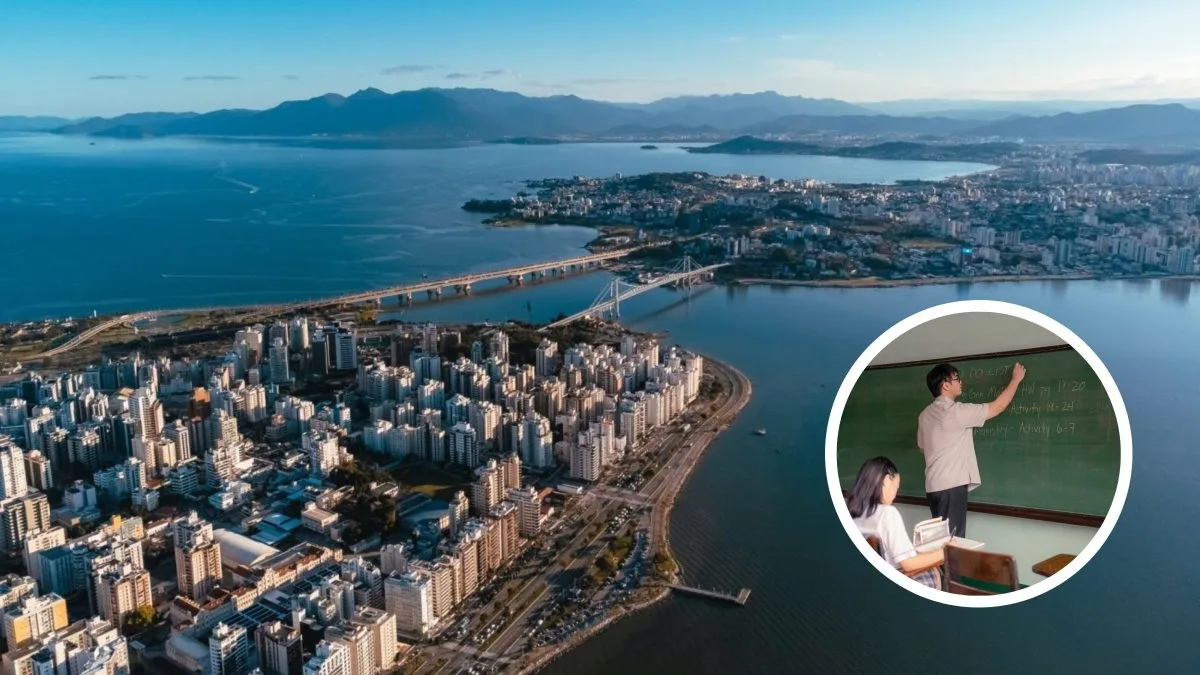 Sem prova e com salários de R$ 6,3 mil, Florianópolis abre mais de 100 vagas para profissionais da educação; veja como se inscrever