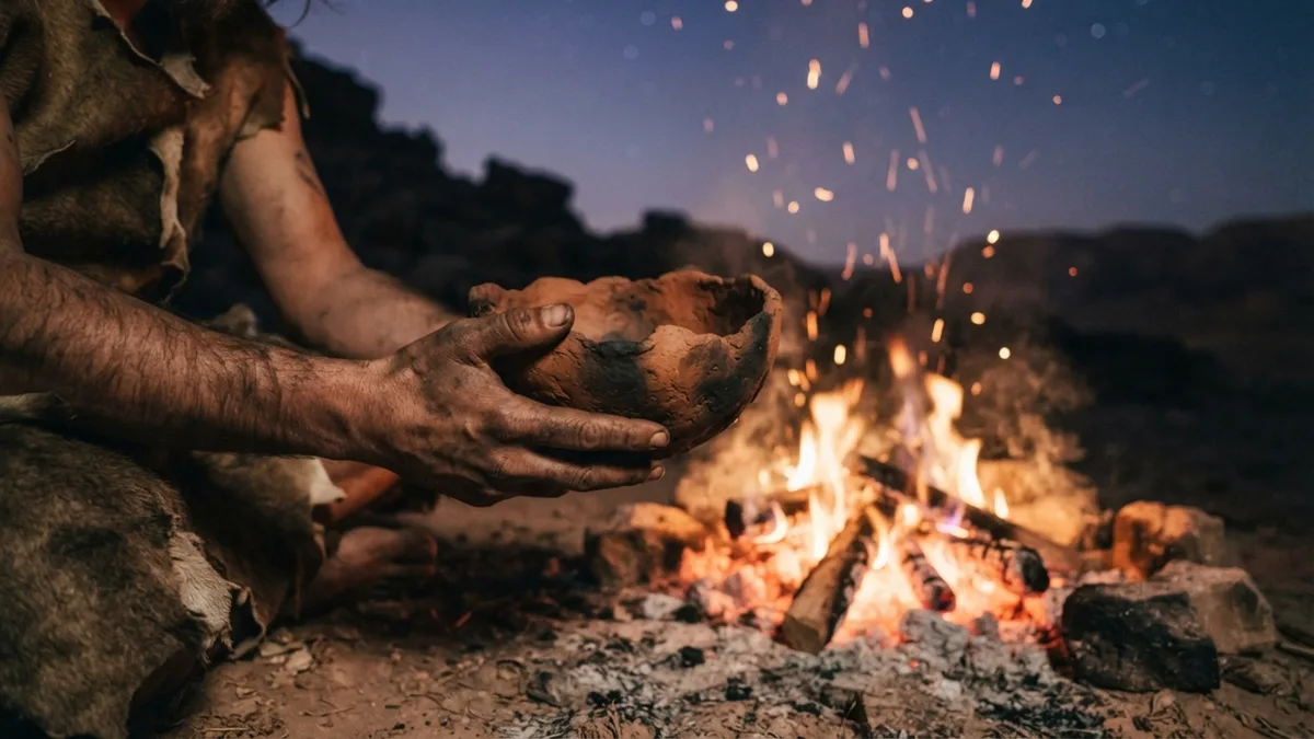 Incêndios antigos podem ter mostrado por acaso que argila vira cerâmica, e uma hipótese liga esse cenário ao nascimento da olaria