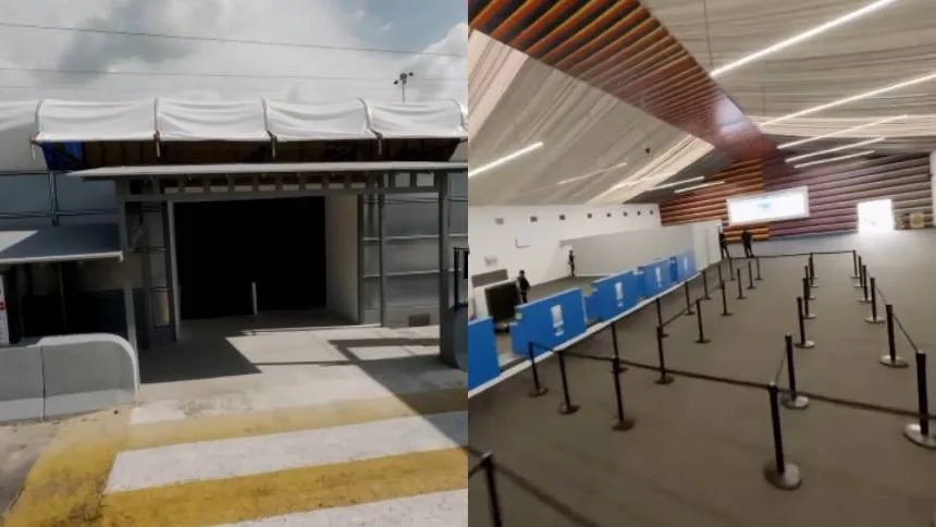 EN VIDEO: Mostraron cómo están quedando los espacios temporales en Maiquetía a pocas horas de su supuesta reapertura