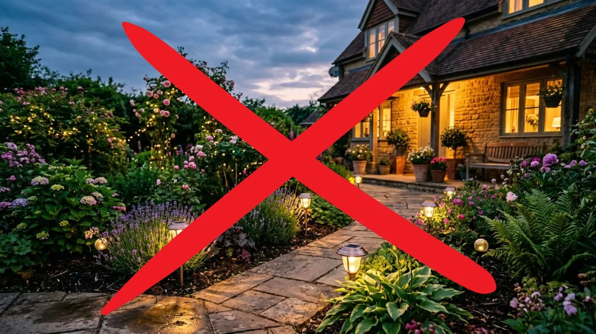 Los jardineros son contundentes: “Esta es la razón por la que no debés poner luces solares en el jardín de tu casa”