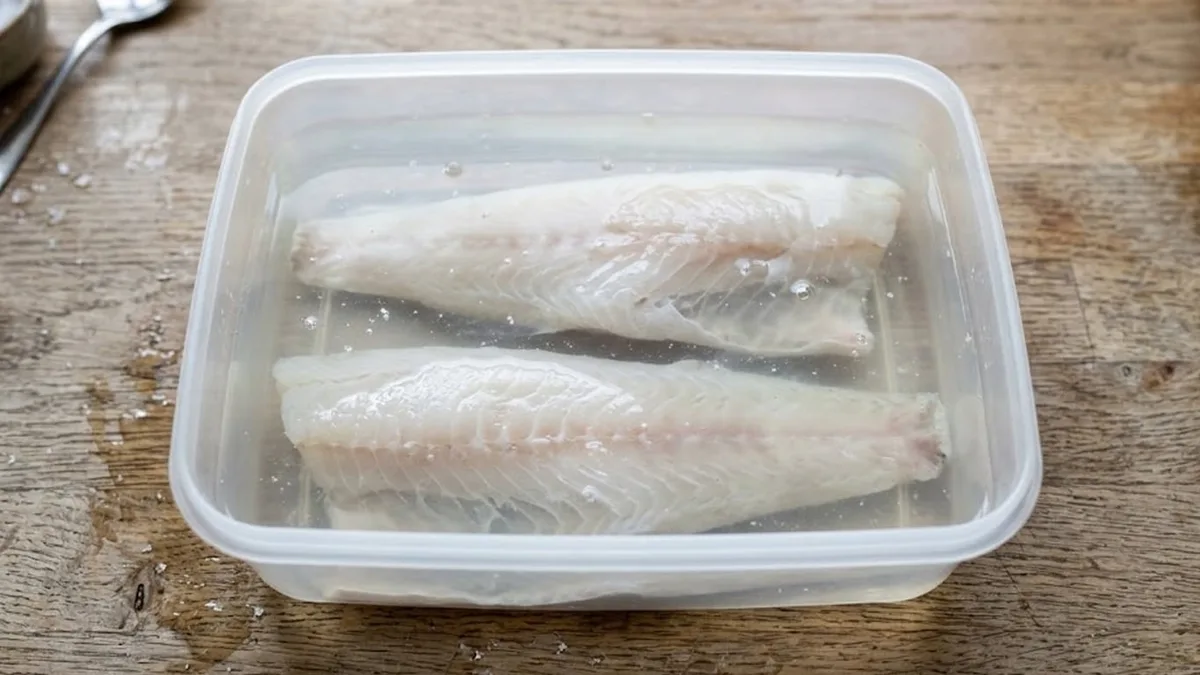Alfredo Vozmediano, chef de 42 años, sobre el pescado: “Para que sea más rico y jugoso, no uses sal, utilizá salmuera”