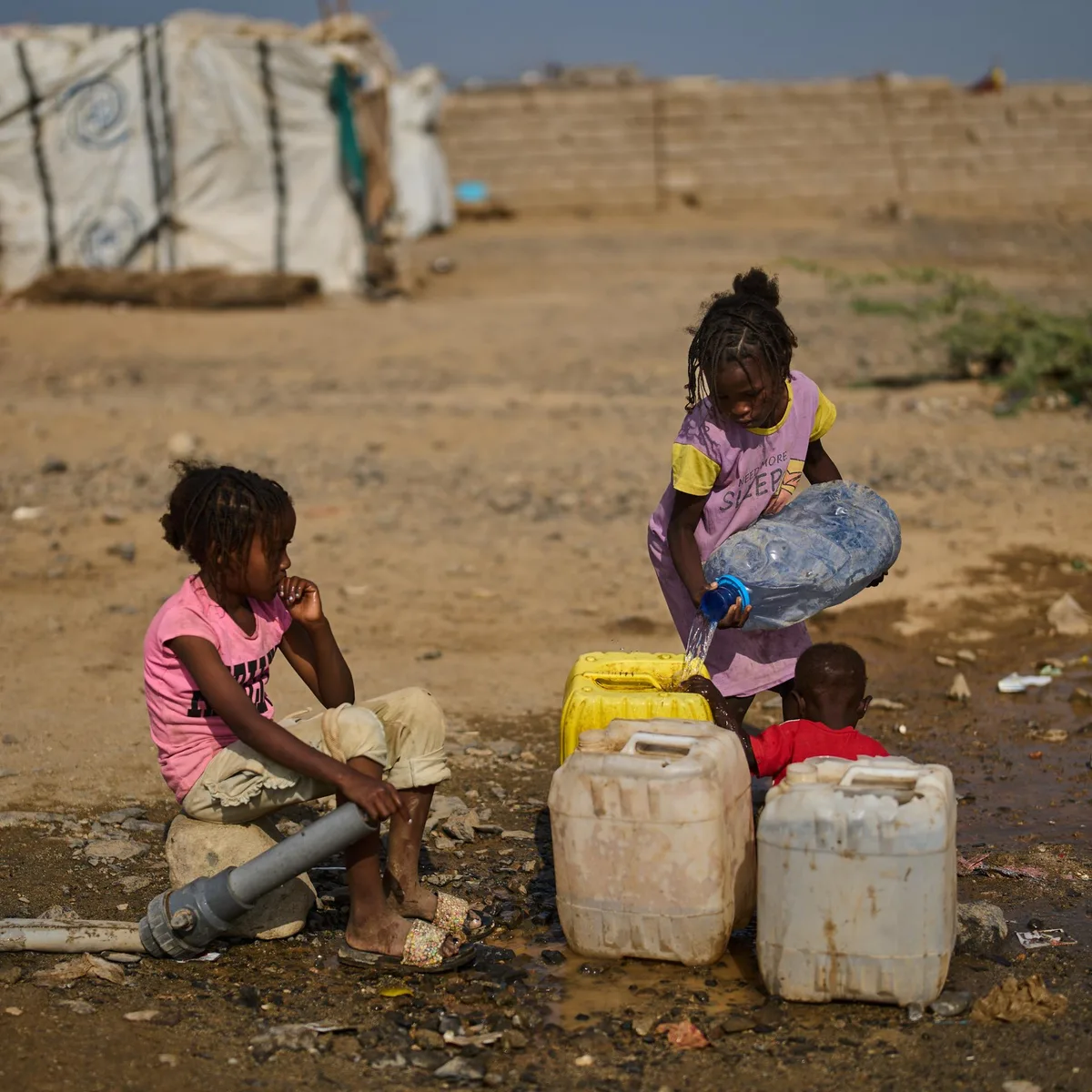 UNICEF - Mangel an Hilfsgütern im Sudan weiterhin groß