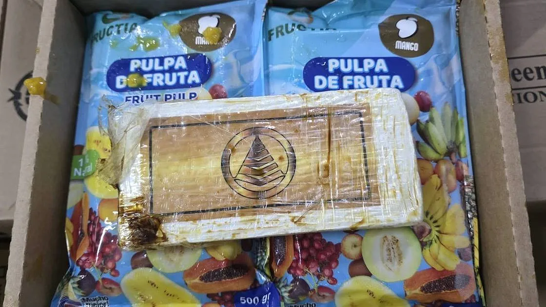PJ apreende 150 kgs de cocaína dentro de embalagens de polpa de fruta