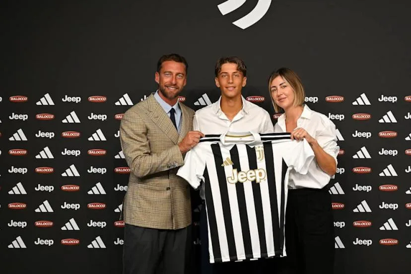 Premier contrat professionnel avec la Juventus Turin pour Davide Marchisio, sur les traces de son père Claudio