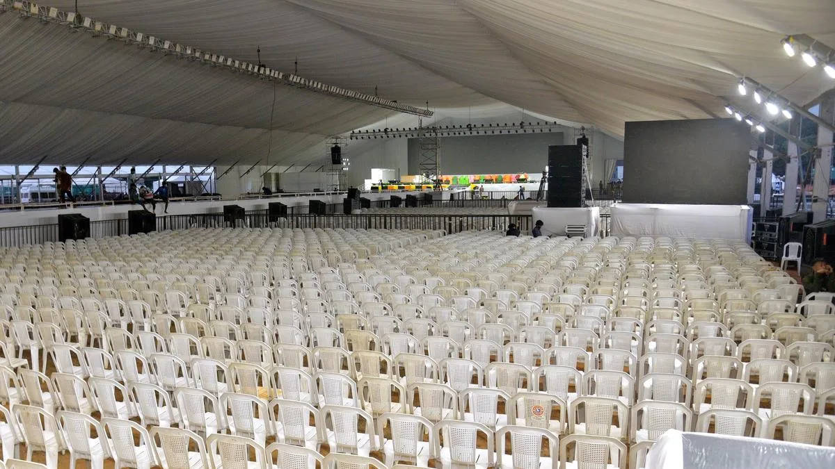 Security beefed up at AU for house pattas distribution to 28,445 families