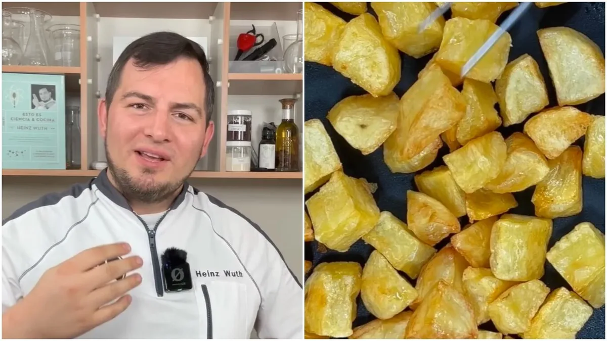 Heinz Wutz, cocinero: “Tengo 6 técnicas para que las papas al horno salgan tiernas y crujientes”