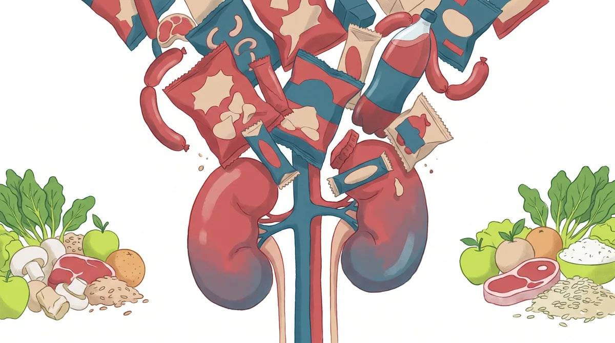 Ultraprocesados y exceso de sodio: una combinación que amenaza la salud de tus riñones