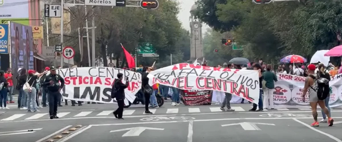 Personal del IMSS Saltillo se suma a movilizaciones en CDMX tras rechazar aumento salarial del 2.9%