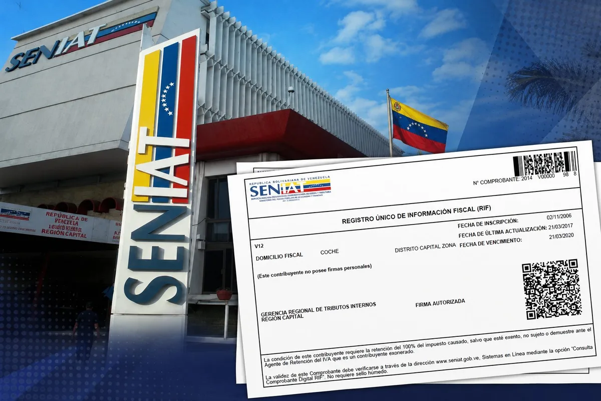 El RIF ya no tendrá fecha de vencimiento: Seniat anunció cambios para los contribuyentes