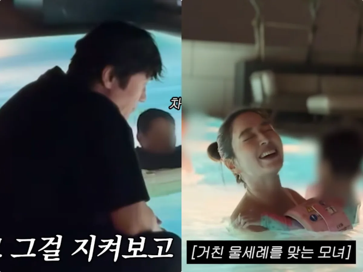 이병헌, 285평 초호화 풀빌라에서도 ‘딸바보’…물 밖에 쪼그려 앉아 미소