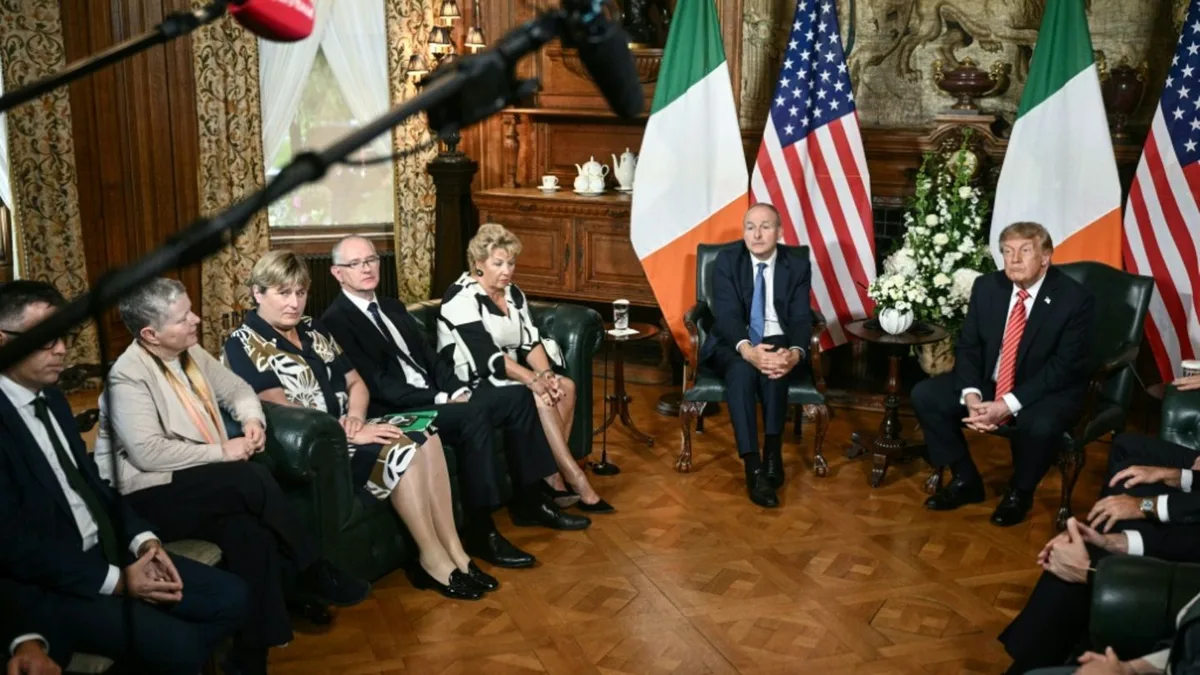 US-Präsident Trump irritiert bei Besuch in Irland mit Aussage zu Wiedervereinigung