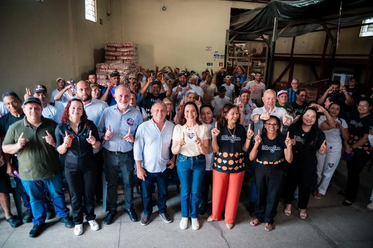 Mailza defende apoio à indústria para ampliar empregos no Acre, em visita à Miragina
