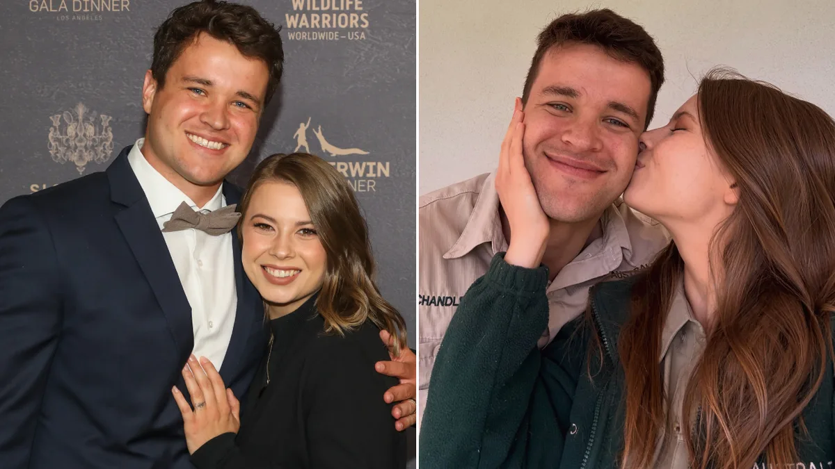 Bindi Irwin’s topless post of husband Chandler sends fans wild