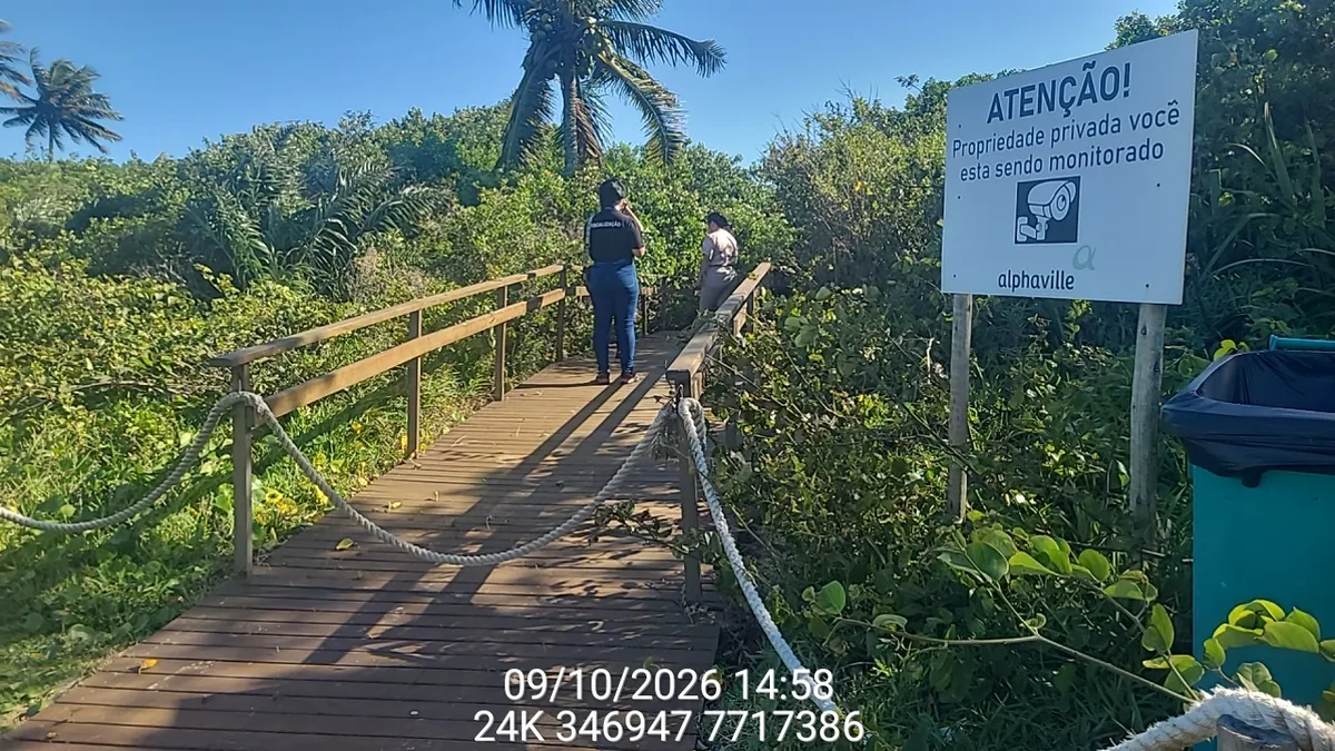 Prefeitura notifica condomínio por restrição no acesso às Três Praias, em Guarapari