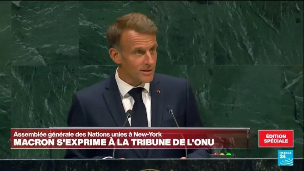 Gaza : Macron dénonce devant l'ONU "un spectacle qui nous fait honte à tous"