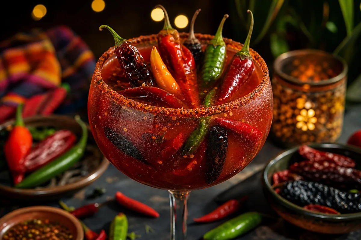 Cóctel de 7 chiles: la bebida mexicana con un toque picante que transforma cualquier reunión