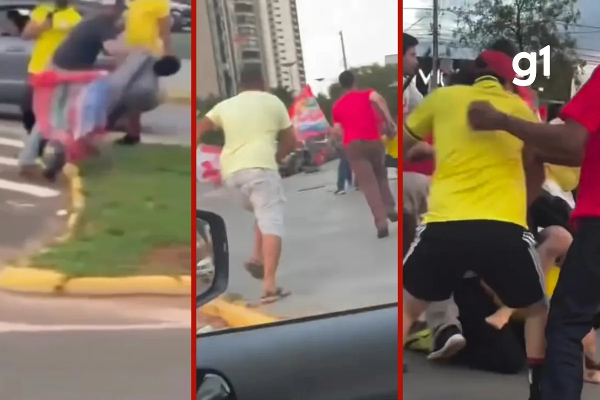 VÍDEO: manifestantes e candidato não eleito se envolvem em confusão em MT