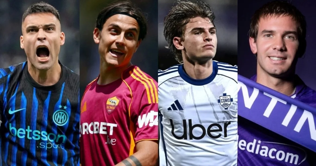 Arranca la Serie A con Inter como el rival a vencer, Lautaro Martínez como bandera y una legión de 23 argentinos