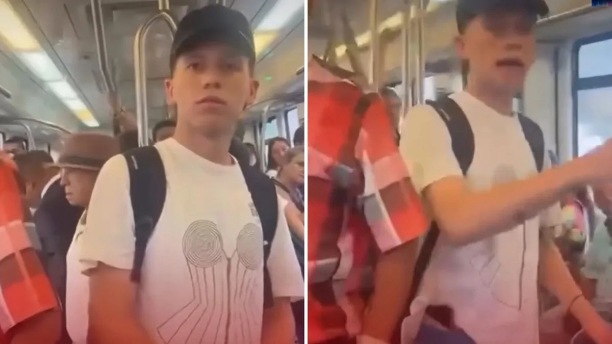 Presunto caso de acoso originó enfrentamiento en un vagón del metro de Medellín: todo quedó en video