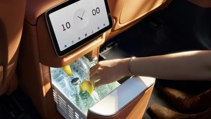 Luxus-Elektroauto: Xpeng G9L kommt mit Kühlschrank