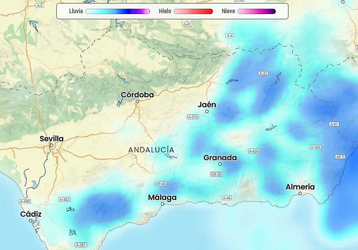 Los meteorólogos lo confirman: las temperaturas bajarán en Andalucía este fin de semana y comenzarán las lluvias