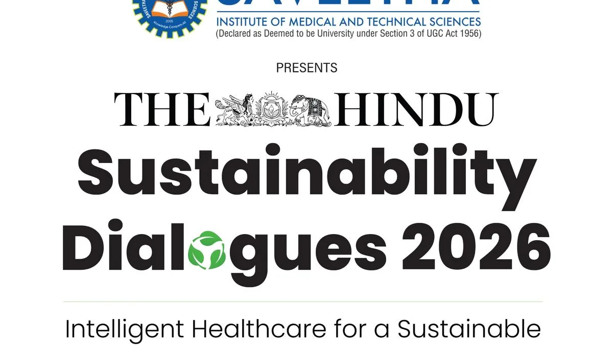 The Hindu Sustainability Dialogues 2026 to explore healthcare at the intersection of AI and medicine