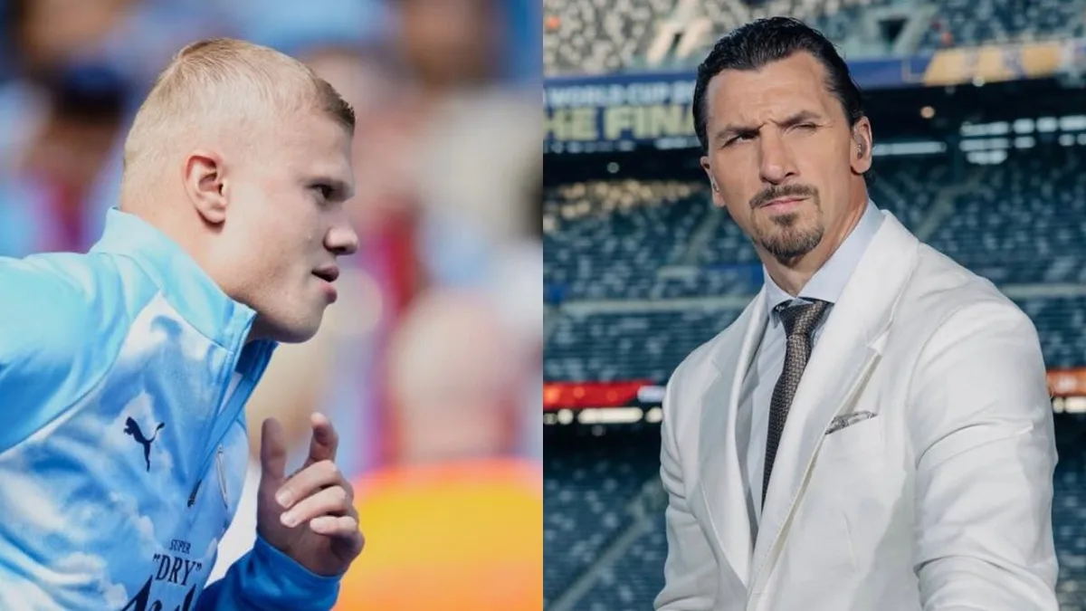 Erling Haaland's New Haircut Draws Hilarious Reaction From Zlatan Ibrahimovic: 'Lost A Bet?'
