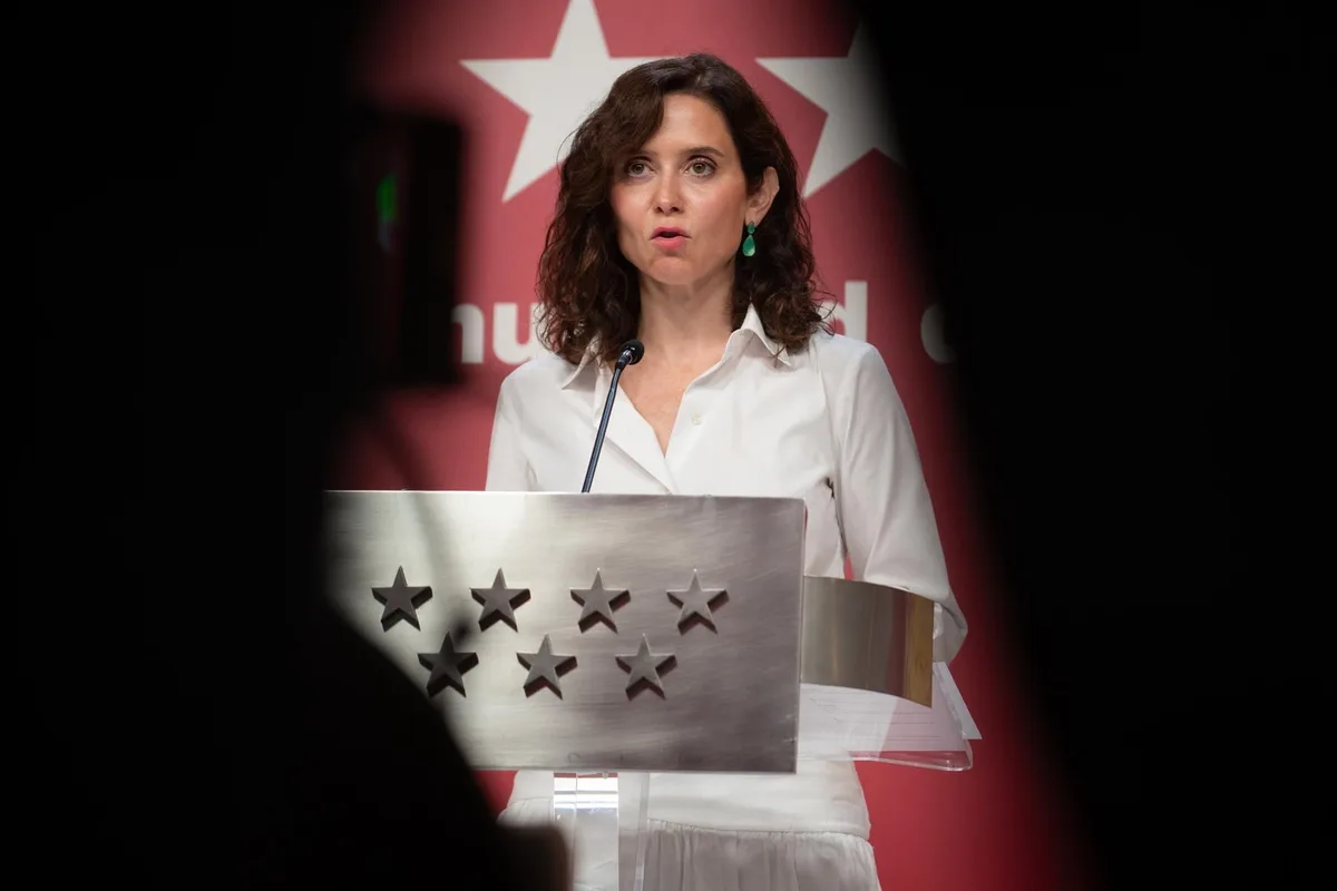 Ayuso arremete contra el "desastre" del Gobierno en Ceuta y avisa de que España quedará "invadida y abandonada"