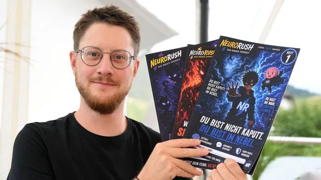 Psychische Gesundheit: Warum dieser Mann Kindern Gefühle mit Comics erklären will
