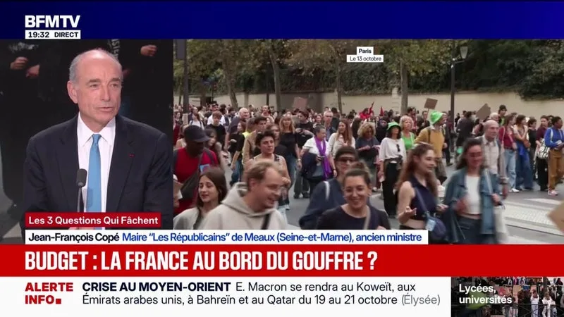 Mobilisation lycéenne: "Le gouvernement n'a pas mal réagi", estime Jean-François Copé, maire LR de Meaux