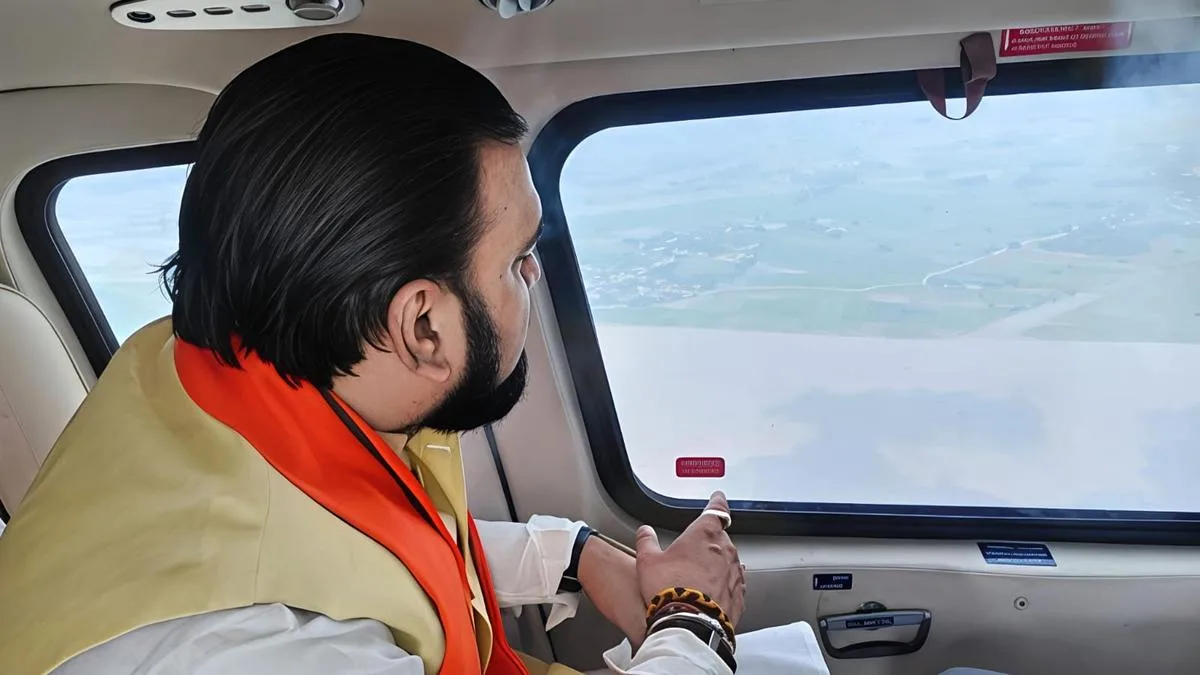 Nepal flash floods: Bihar CM conducts aerial survey of flood-hit areas in State