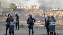 Violence breaks out in Ceuta as migrant crisis continues
