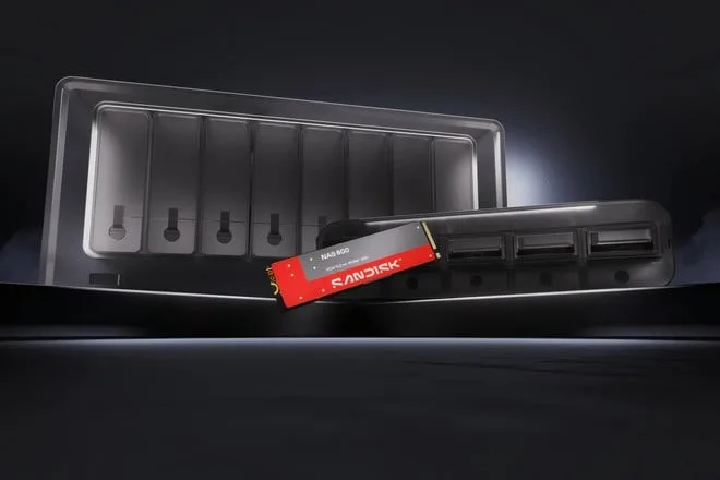 SanDisk lança novos SSDs de alta durabilidade para servidores NAS com até 7,68 TB