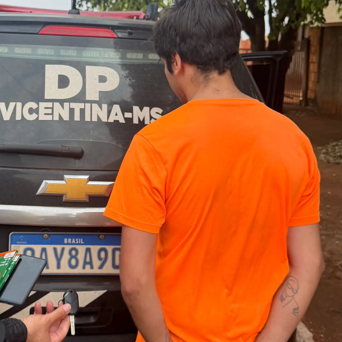 Homem é preso após furtar CRAS 4 dias após ser liberado de presídio