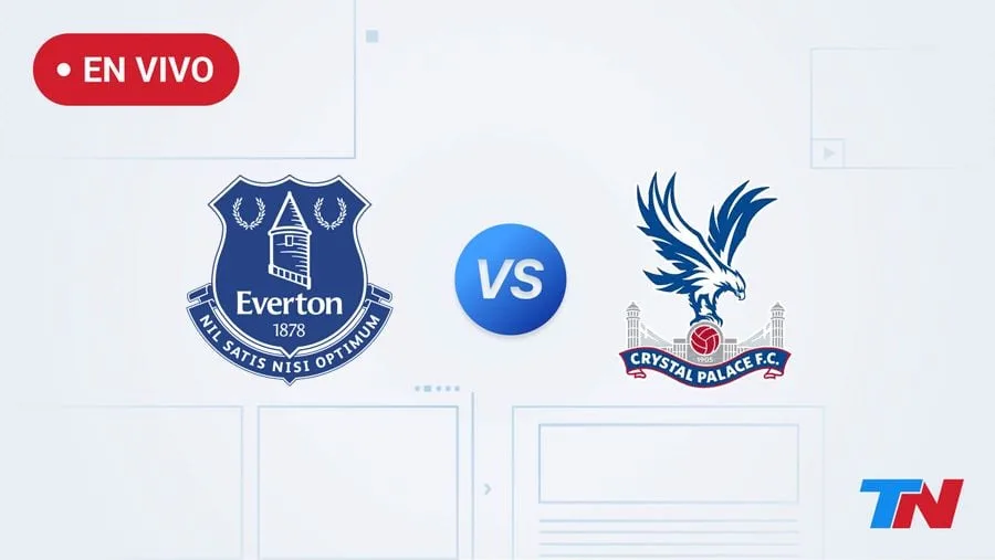 Everton vs Crystal P. en vivo por la fecha 1 de la Premier League: hora, dónde ver y formaciones