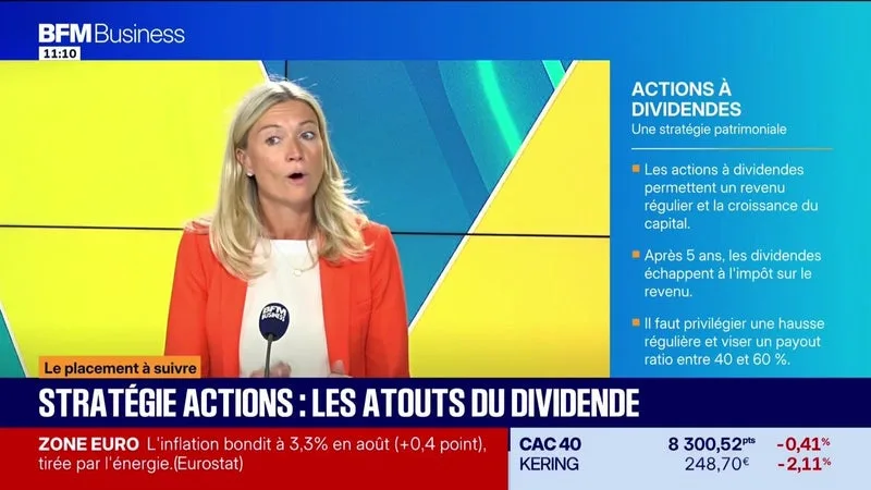 Le placement à suivre : Kelly Herbert - Stratégie actions, les atouts du dividende - 01/09