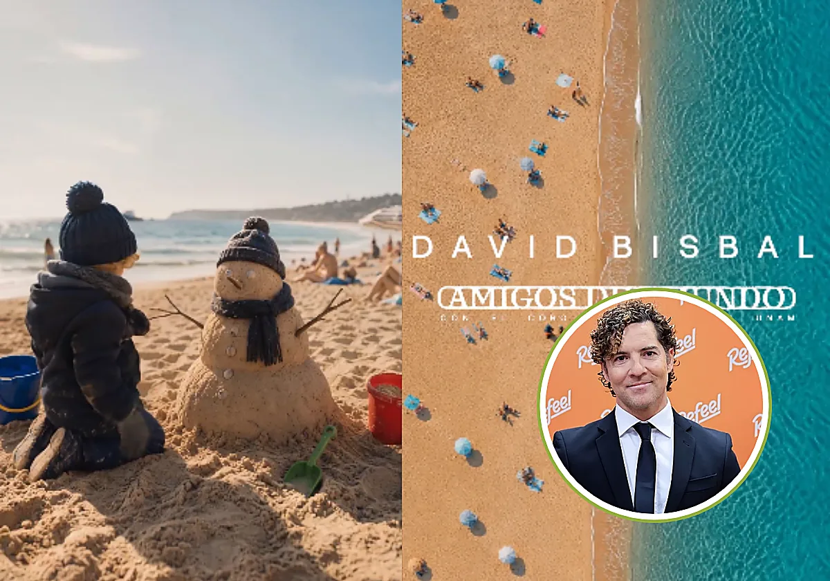 David Bisbal anuncia su nuevo villancico en pleno agosto con un vídeo hecho con IA: «La Navidad está más cerca que nunca»