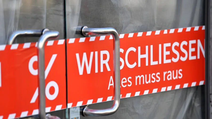 Geschäftsaufgabe: In welchen Branchen besonders viele Unternehmen schließen