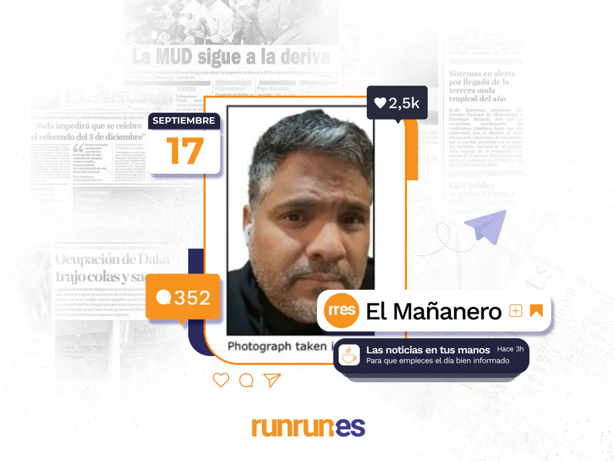 El Mañanero del 17 de septiembre: EE. UU. captura al «ingeniero» del Tren de Aragua